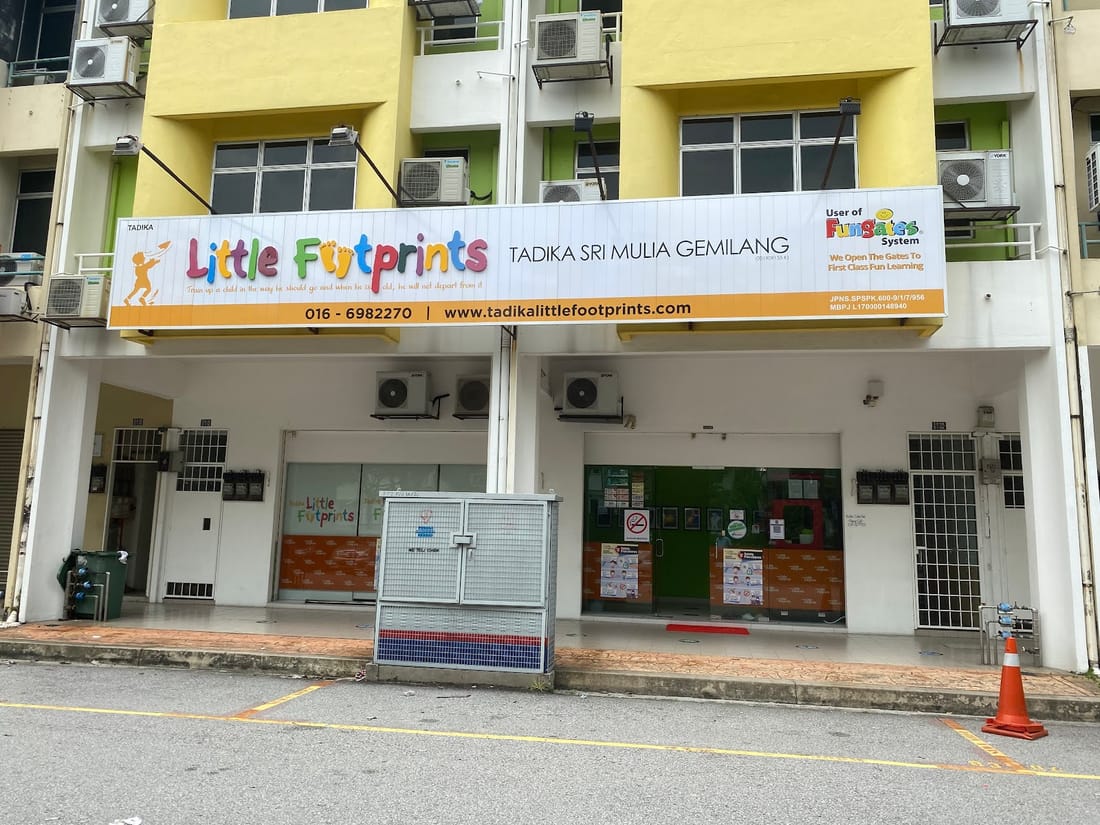 The Little Footprints shopfront in Taipan Damansara 1
